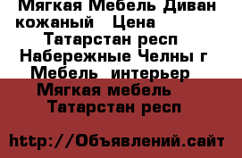 Мягкая Мебель.Диван кожаный › Цена ­ 8 000 - Татарстан респ., Набережные Челны г. Мебель, интерьер » Мягкая мебель   . Татарстан респ.